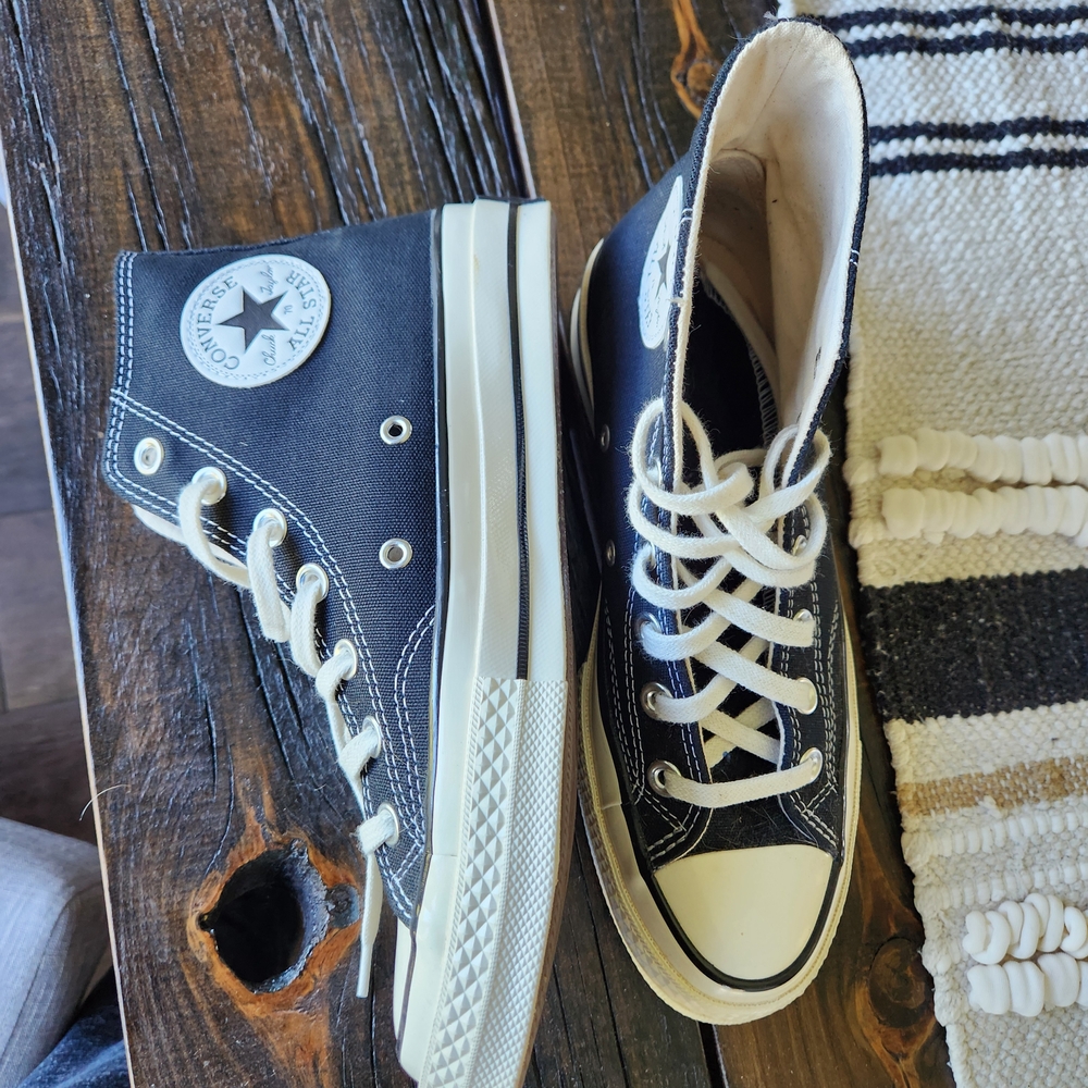 Converse Black High-Top All-Star Sneakers